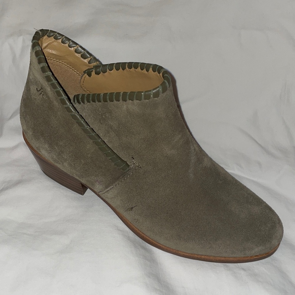 Jack Rogers suede ankle boots